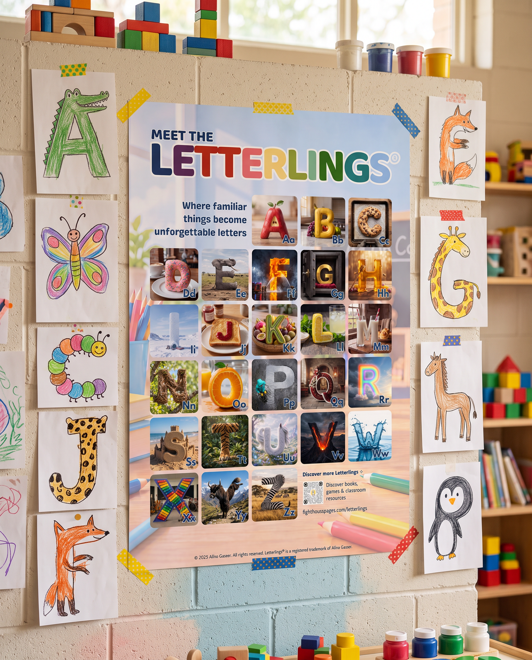 Letterlings Classroom Poster