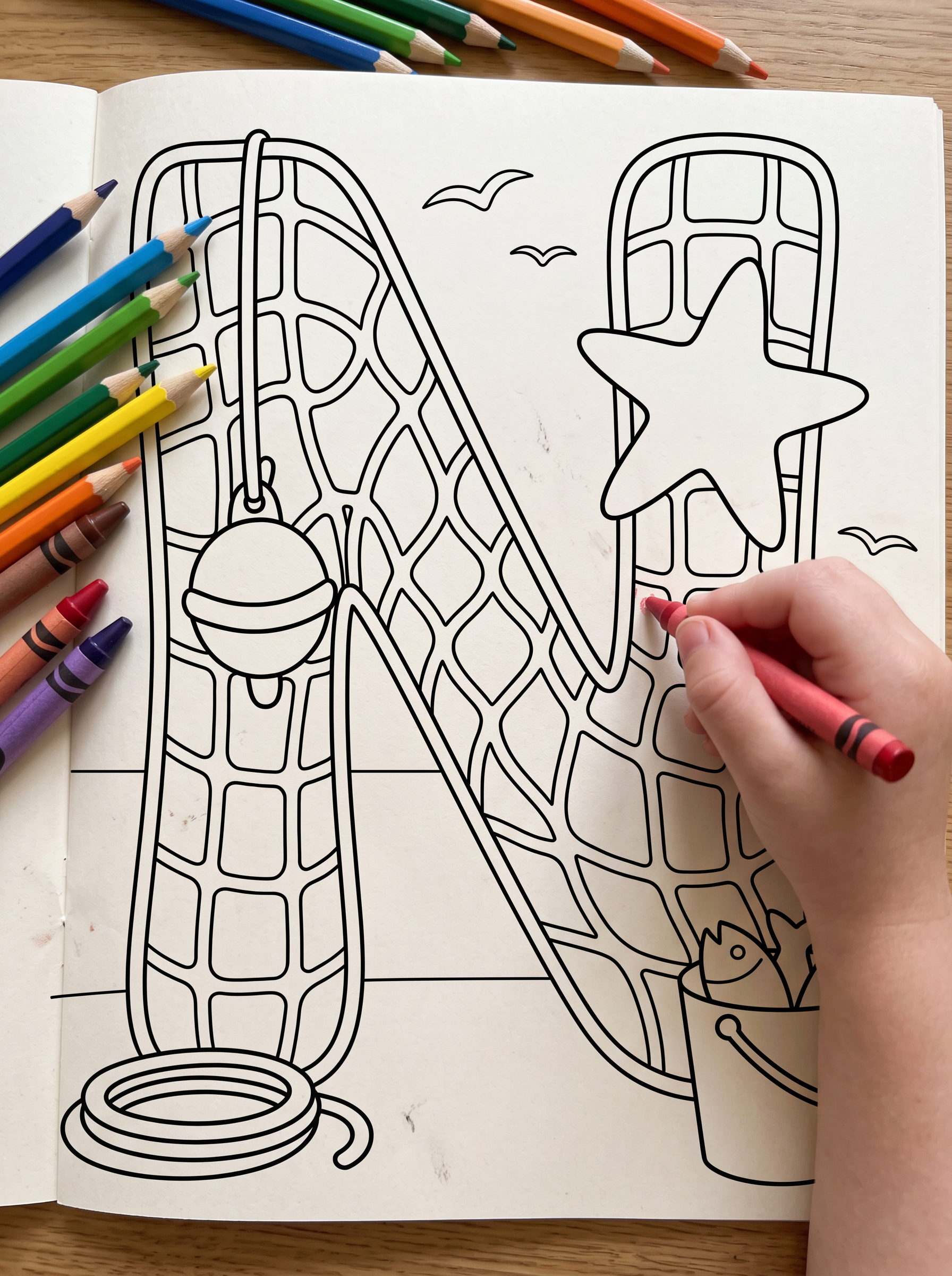 Letterlings Coloring Pages